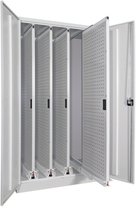 Vertikalauszugsschrank
B1000xT600xH1950 mm
4 Wannen - Detail 1