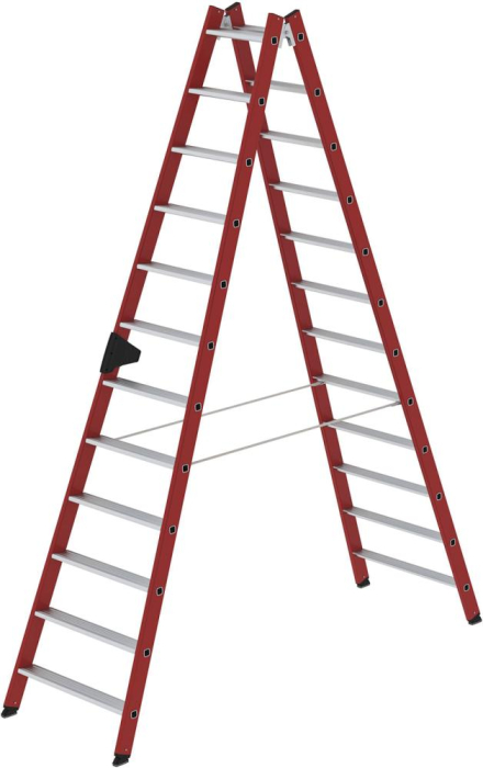 GFK-Stehleiter
2x12 Alu-Stufen
Leiterlänge 3,10 m - Detail 1