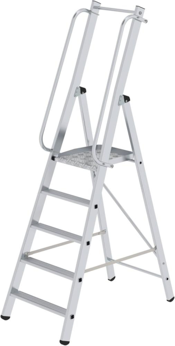 Alu-Bauleiter ML
5 Stufen
Gesamthöhe 2,18 m - Detail 1