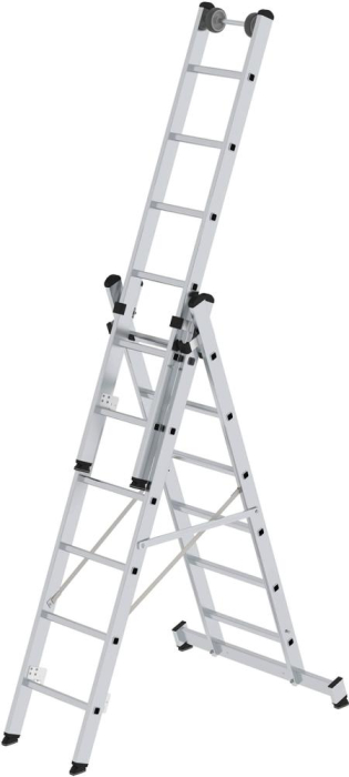Alu-Mehrzweckleiter
3x6 Sprossen
Leiterlänge 1,94 m - Detail 1