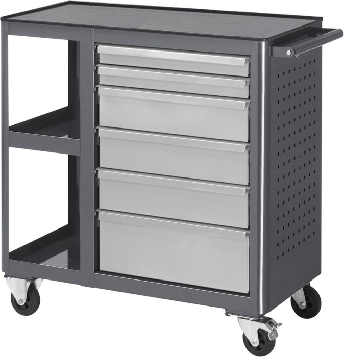 Rollwerkbank Basic
B960xT450xH950mm
RAL 7016/7035 ABS: 25 mm - Detail 1