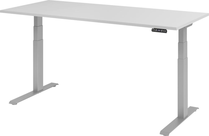 Schreibtisch höhenvers.
1800x800x640-1290 mm
Gestell silber, - Detail 1