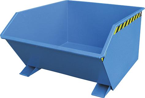 Kippbehälter GU 1000 l
B1280xT1640xH780 mm
RAL5012 Tragkraft 1500kg - Detail 1