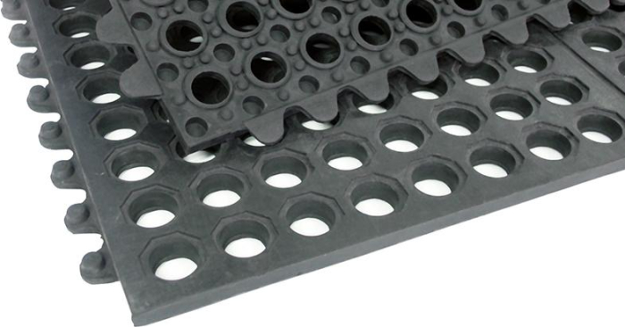Arbeitsplatzmatte
YOGA OCTA Basic schwarz
B90xT90 cm - Detail 1