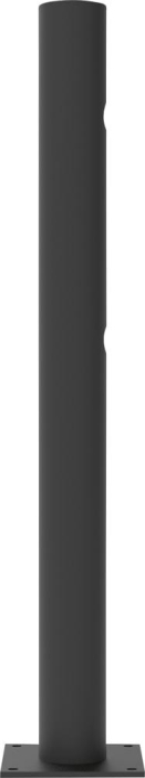 Eckpfosten links Delta
für Schwingtür JULIET
H1200xD110 mm schwarz - Detail 1
