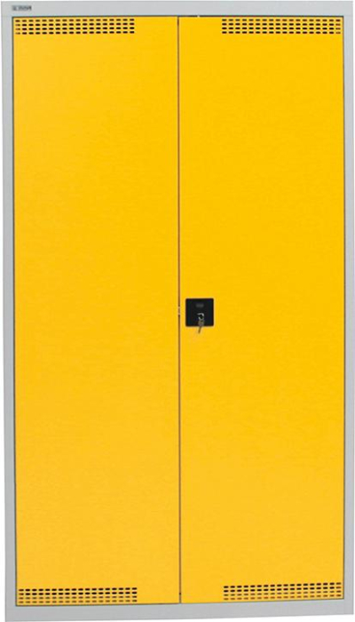 Umweltschrank BASIC plus
1800x1000x500 gelb - Detail 1