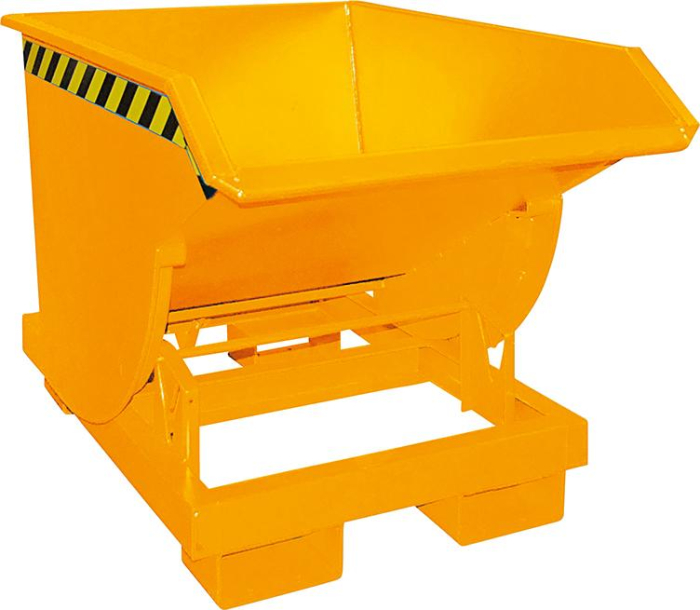 Kippbehälter BKM 300 l
B820xT1160xH825 mm
RAL2000 Tragkraft 1500kg - Detail 1