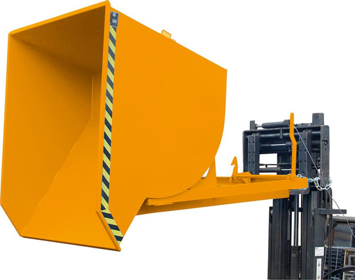 Kippbehälter BKM 1500 l
B1560xT1760xH1270 mm
RAL2000 Tragkraft 3000kg - Detail 1