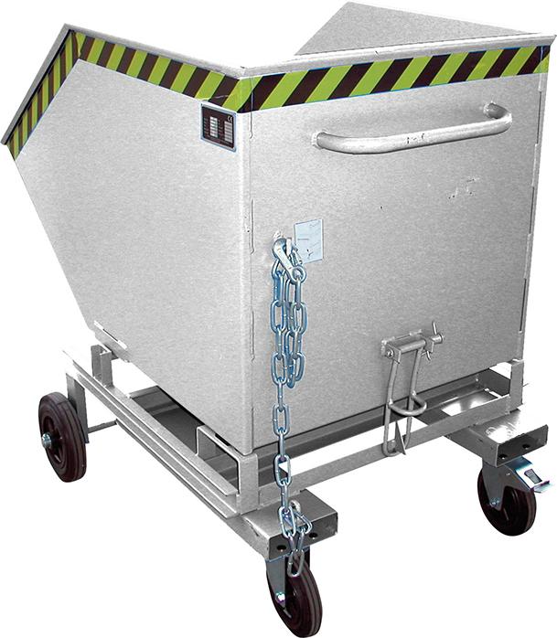 Kastenwagen KW-ET 600 l
B1070xT1395xH1220 mm
vzk Tragkraft 750kg - Detail 1