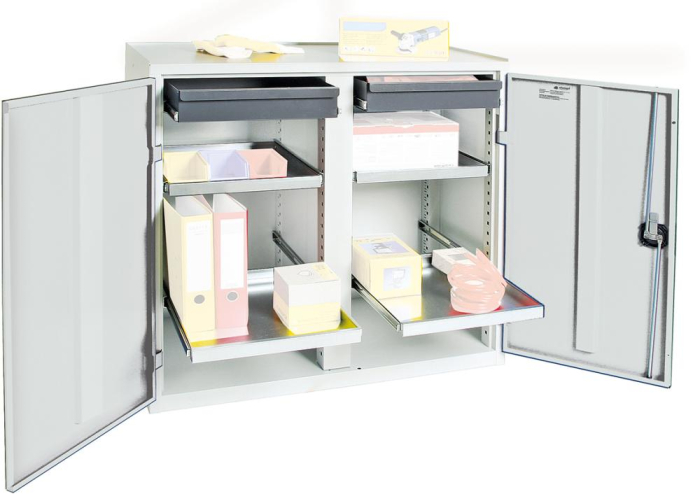 Werkzeugschrank
B1000xT500xH1000 mm
RAL7035 - Detail 1