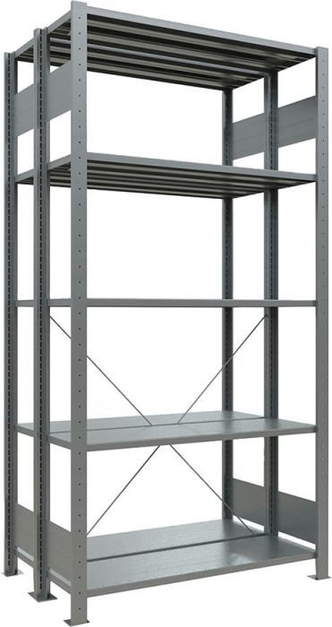 Steckregal dop. GR 250 kg
2000x1000x2x800mm verz. - Detail 1
