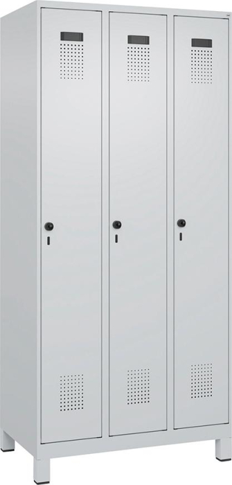 Spind Evolo PLUS
3 Abteile
H1950xB900xT500mm - Detail 1