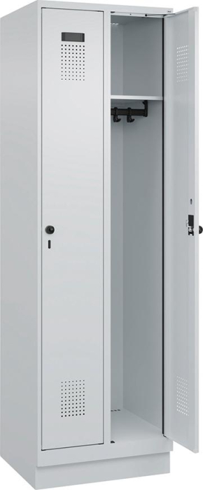 Spind Evolo PLUS
2 Abteile
H1950xB600xT500mm - Detail 1