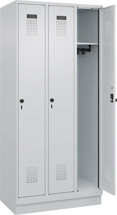 Spind Evolo PLUS
3 Abteile
H1950xB900xT500mm - Detail 1