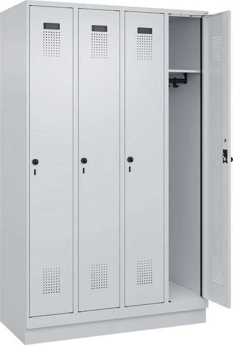 Spind Evolo PLUS
4 Abteile
H1950xB1200xT500mm - Detail 1