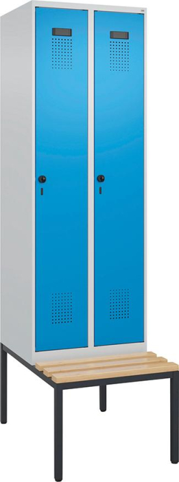 Spind Evolo PLUS
2 Abteile
H2120xB600xT815mm - Detail 1