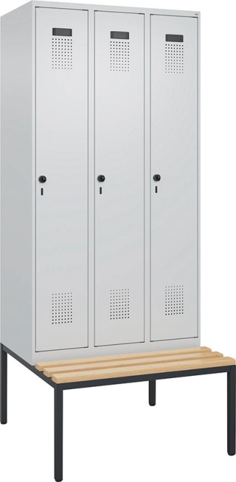 Spind Evolo PLUS
3 Abteile
H2120xB900xT815mm - Detail 1