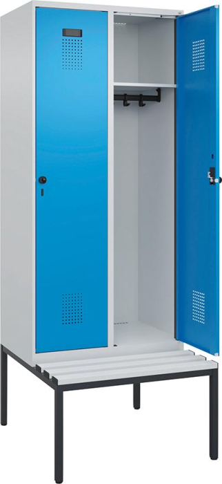Spind Evolo PLUS
2 Abteile
H2120xB800xT815mm - Detail 1