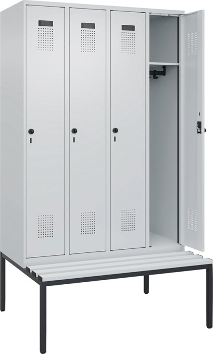 Spind Evolo PLUS
4 Abteile
H2120xB1200xT815mm - Detail 1