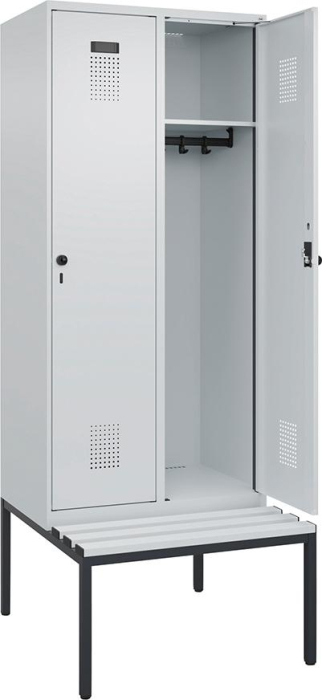 Spind Evolo PLUS
2 Abteile
H2120xB800xT815mm - Detail 1