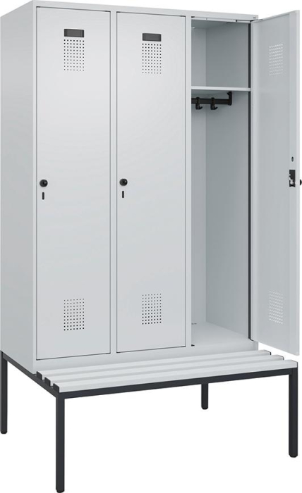Spind Evolo PLUS
3 Abteile
H2120xB1200xT815mm - Detail 1