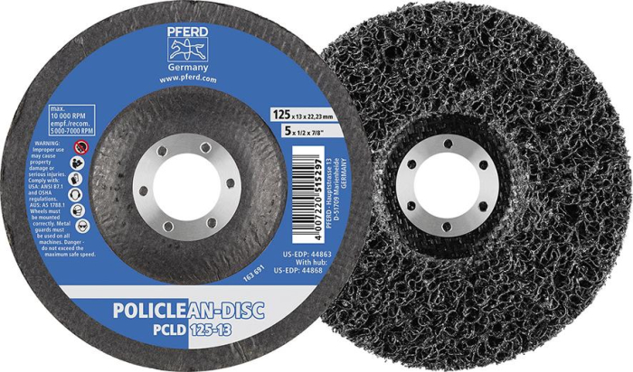 Disc Policlean
PCLD 125x13x22mm Pferd - Detail 1