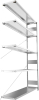 Steckregal S3 CLIP 200
B1700xT400xH2500 mm
Anbaufeld 5 Böden - More 10