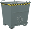 Klappbodenbehälter 1000l
B1200xT1040xT1270 mm
RAL7005 Tragkraft 2000kg - More 10