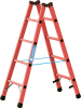 GFK-Stehleiter EFA B
2x4 Sprossen
Leiterlänge 1,32 m - More 10