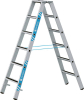 Stufenleiter R13step B
2x6 Stufen
Leiterlänge 1,70 m - More 10