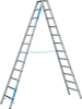 Stufenleiter R13step B
2x12 Stufen
Leiterlänge 3,39 m - More 10