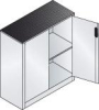 Beistellschrank
B930xT400xH1000 mm
RAL 7035/7016,1Fachboden - More 10
