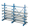 Kragarmregal K1000
B2500xT2x500xH2000 mm
blau - More 10