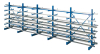 Kragarmregal K1000
B6250xT2x500xH2000 mm
blau - More 10