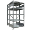Steckregal dop. GR 250 kg
2000x1000x2x800mm verz. - More 10
