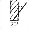 SCHRUPPFR.6527L VHM TIALN
6,0MM Z 4 HR FORMAT - More 10