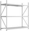Weitspannregal MINI-RACK
B2200xT800xH2200 mm
Anbaufeld 3 Stahlpaneele - More 7