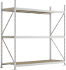 Weitspannregal MINI-RACK
B2200xT800xH2200 mm
Grundfeld 3 Spanplatten - More 7