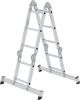 Alu-Vielzweckleiter
2x2 + 2x3 Sprossen
Höhe als Bühne 0,63 m - More 11