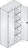 Schwerlastschrank m.Türen
B930xT500xH1950 mm
RAL 7035/5010,4Fachböden - More 11