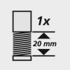 Anke Arbeitstisch
B2000xT700xH840mm
RAL7035 BMP: 40 mm - More 10
