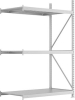 Weitspannregal MINI-RACK
B1400xT800xH2200 mm
Anbaufeld 3 Stahlpaneele - More 8