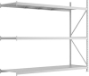 Weitspannregal MINI-RACK
B2600xT800xH2200 mm
Anbaufeld 3 Stahlpaneele - More 8