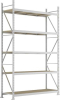 Weitspannregal MINI-RACK
B1800xT650xH3000 mm
Grundfeld 5 Spanplatten - More 8