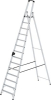 Alu-Stehleiter
14 Stufen
Gesamthöhe 3,25 m - More 12