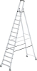 Alu-Stehleiter
14 Stufen
Gesamthöhe 3,25 m - More 12