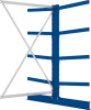 Kragarmregal M Anbaufeld
B1300xT2x800xH2000 mm
doppelseitig RAL 5010 - More 11