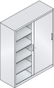 Schiebetürenschrank
B1600xT600xH1950 mm
RAL 7035/5010,8Fachböden - More 11