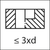 H.GEWINDEB. DIN 352 HSS LH
M 6 SATZ FORMAT - More 12