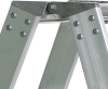 Alu-Stehleiter
2x6 Stufen
Gesamthöhe 1,38 m - More 12